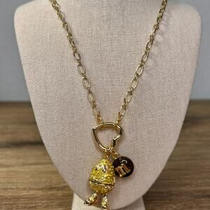 M&M's x Kate Spade New York Statement Pendant -Brown